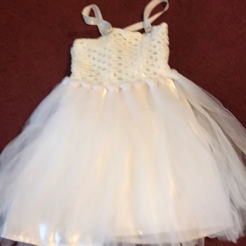 Girls handmade formal dress